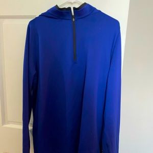 Mens Nike golf dri-fit long sleeve quarter zip